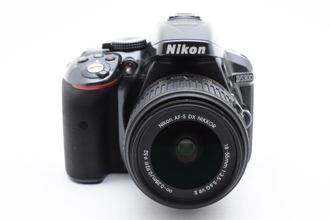 ニコン D5300☆一眼レフカメラ☆S数僅か200回☆Wi-Fi☆グレー