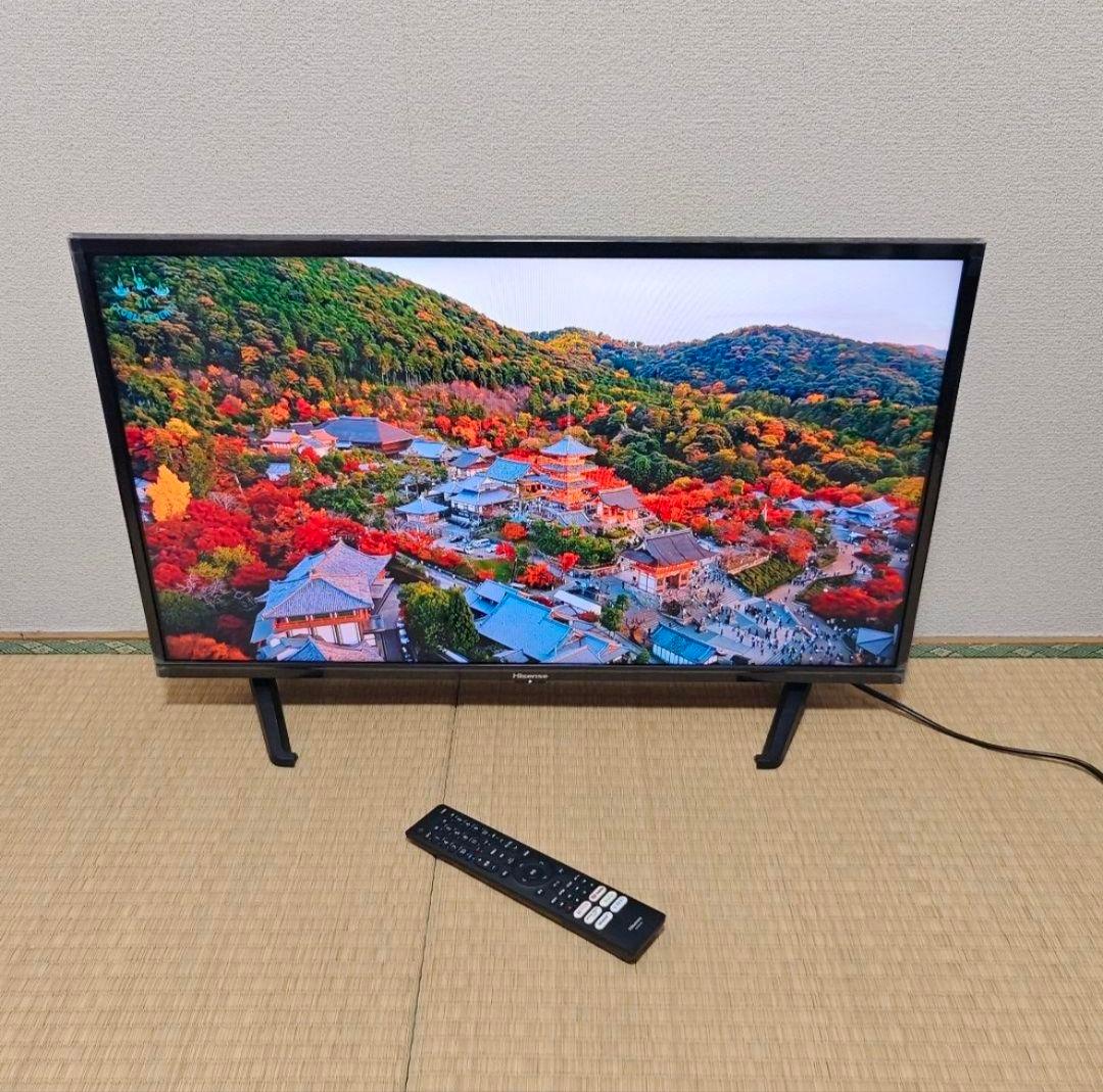 ハイセンス　32型　スマートテレビ ネット動画️⭕️地上波BSCS 2021年製