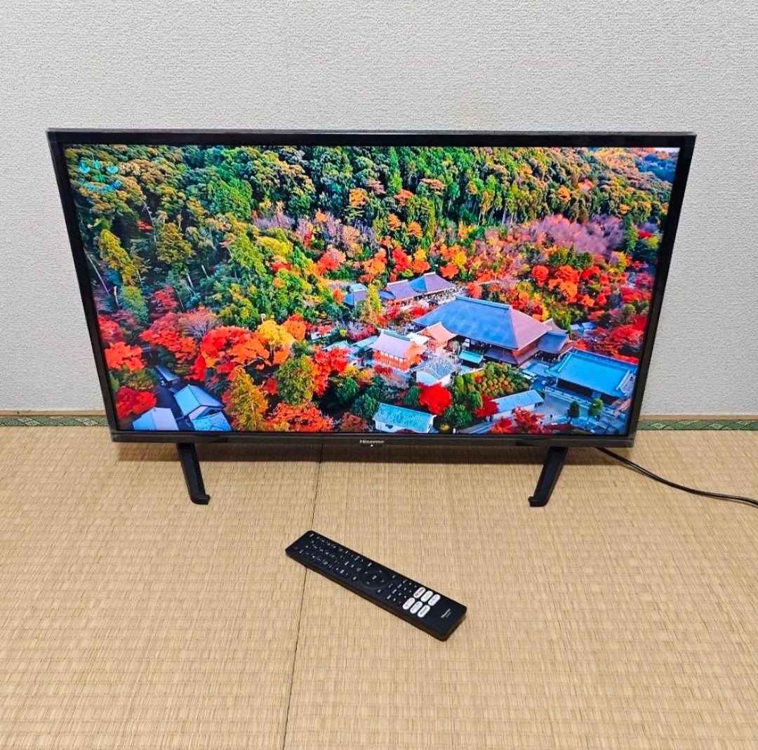 ハイセンス　32型　スマートテレビ ネット動画️⭕️地上波BSCS 2021年製