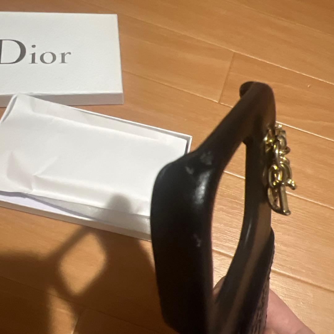 Dior ブラックレザー ソフトケース 13Promax