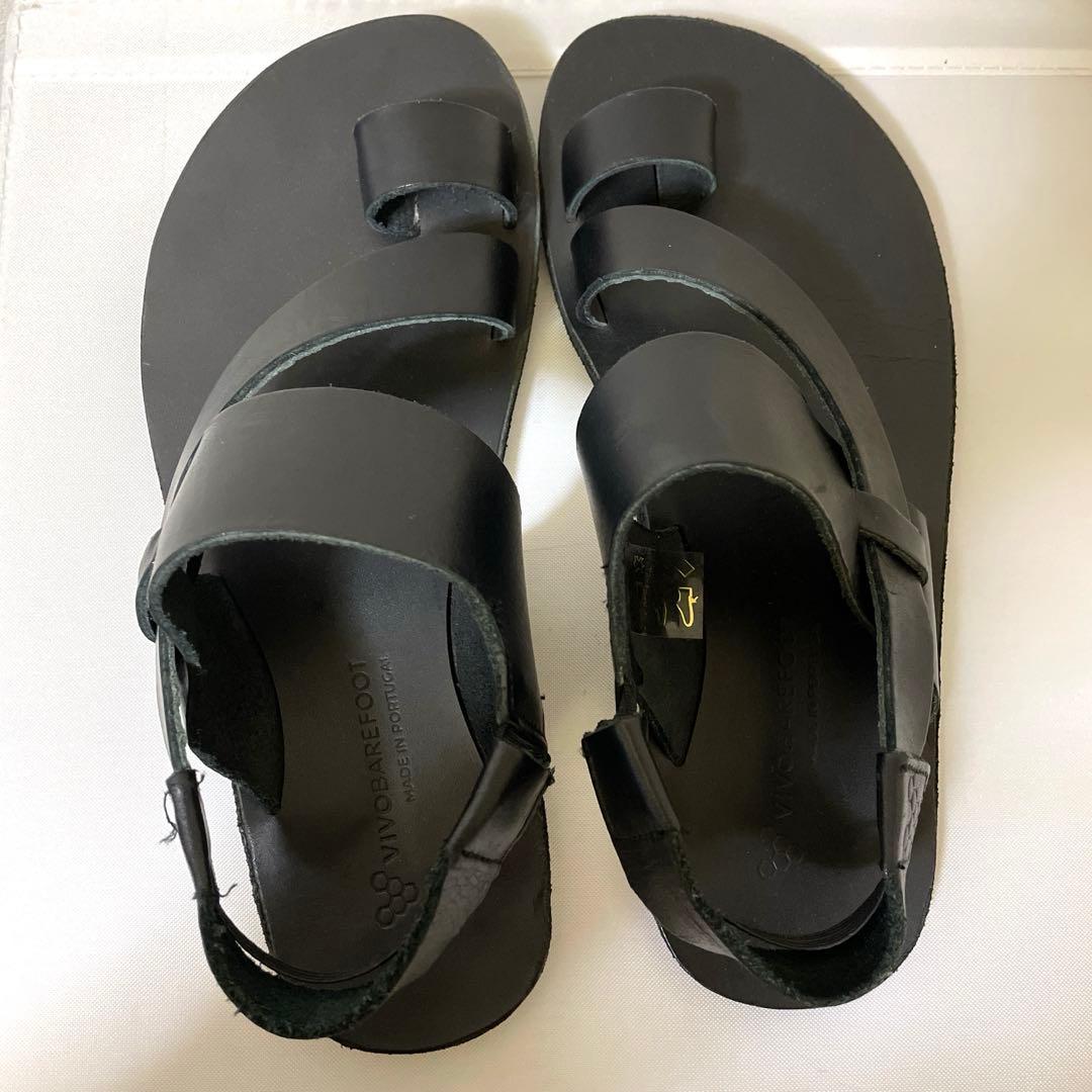 美品 vivobarefoot ビボベアフット オパンカサンダル レディース