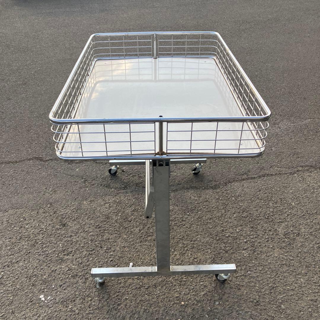 B-1 折りたたみ式 キャスター付き ワゴン 店舗什器 サービスカート レトロ