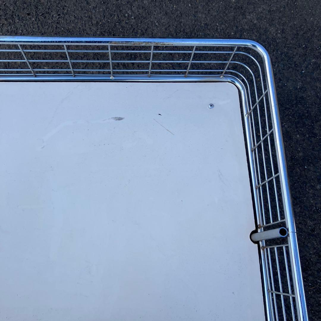 B-1 折りたたみ式 キャスター付き ワゴン 店舗什器 サービスカート レトロ