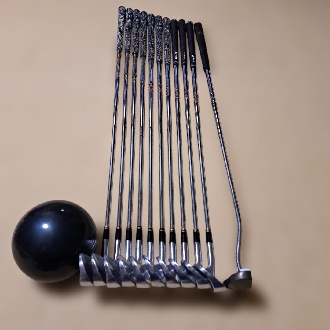 ツアーステージV3000アイアン.3～Pw.Aw.Sw.Jsパター計11本セット