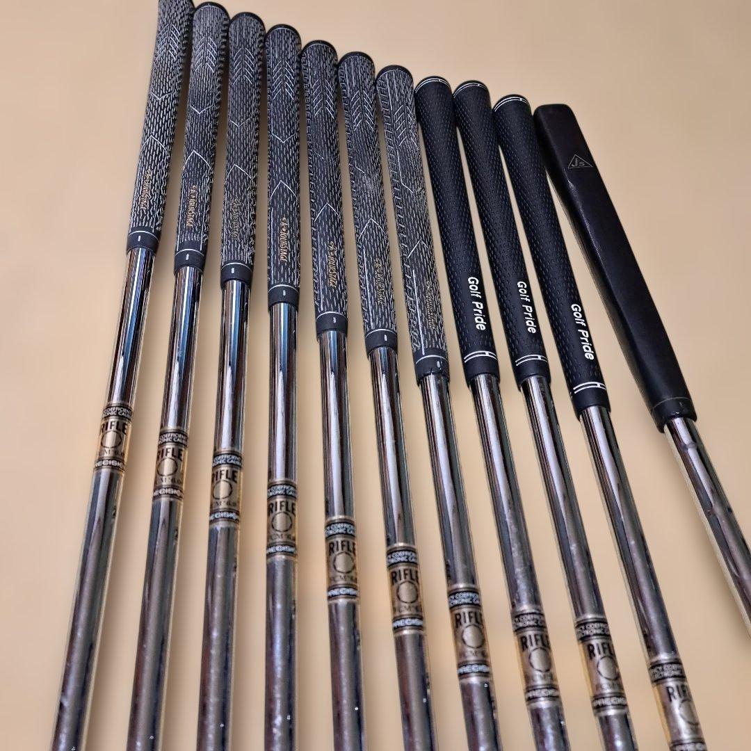 ツアーステージV3000アイアン.3～Pw.Aw.Sw.Jsパター計11本セット