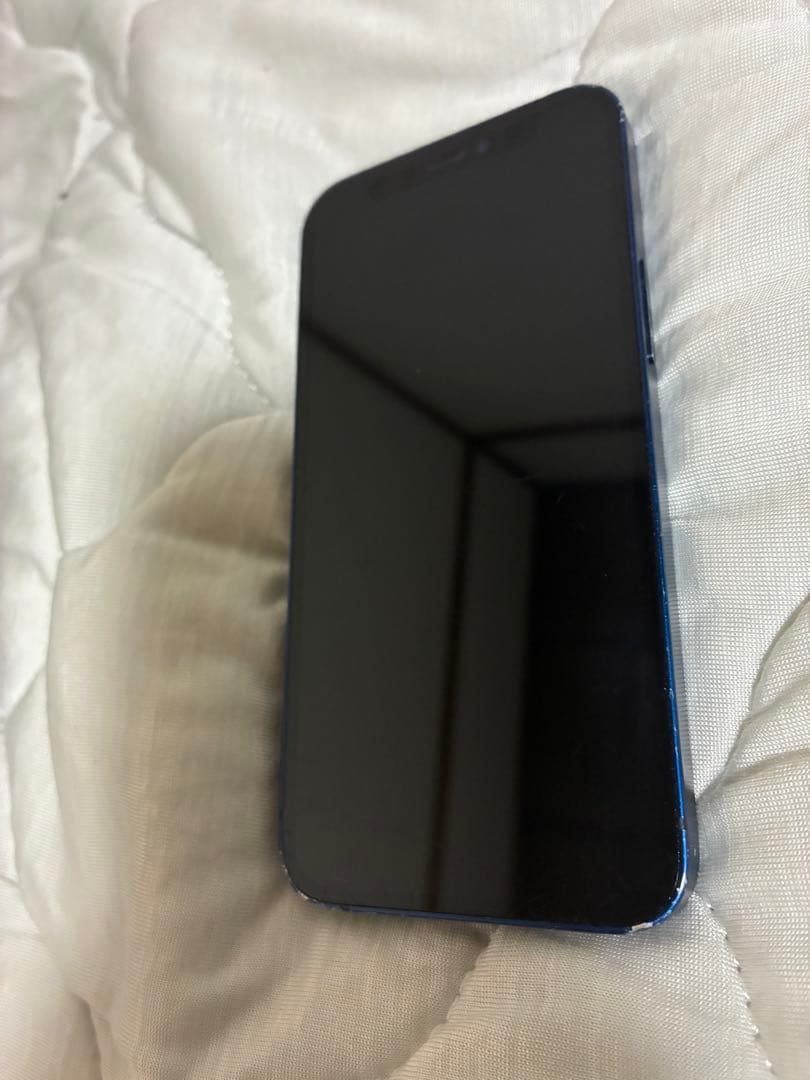 Apple iPhone 12mini ブルー 本体 128GB 傷あ