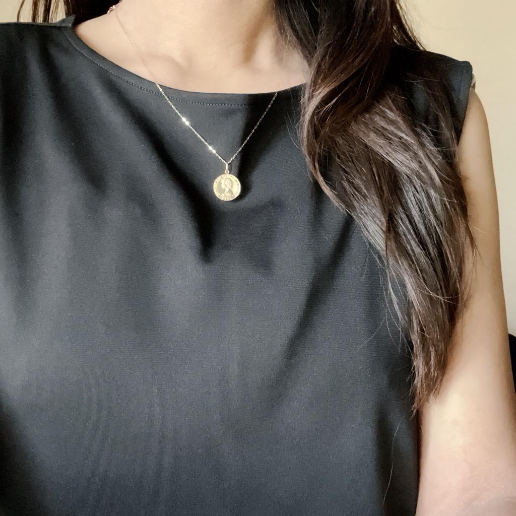 18金  18K トップ ネックレス トップ XL