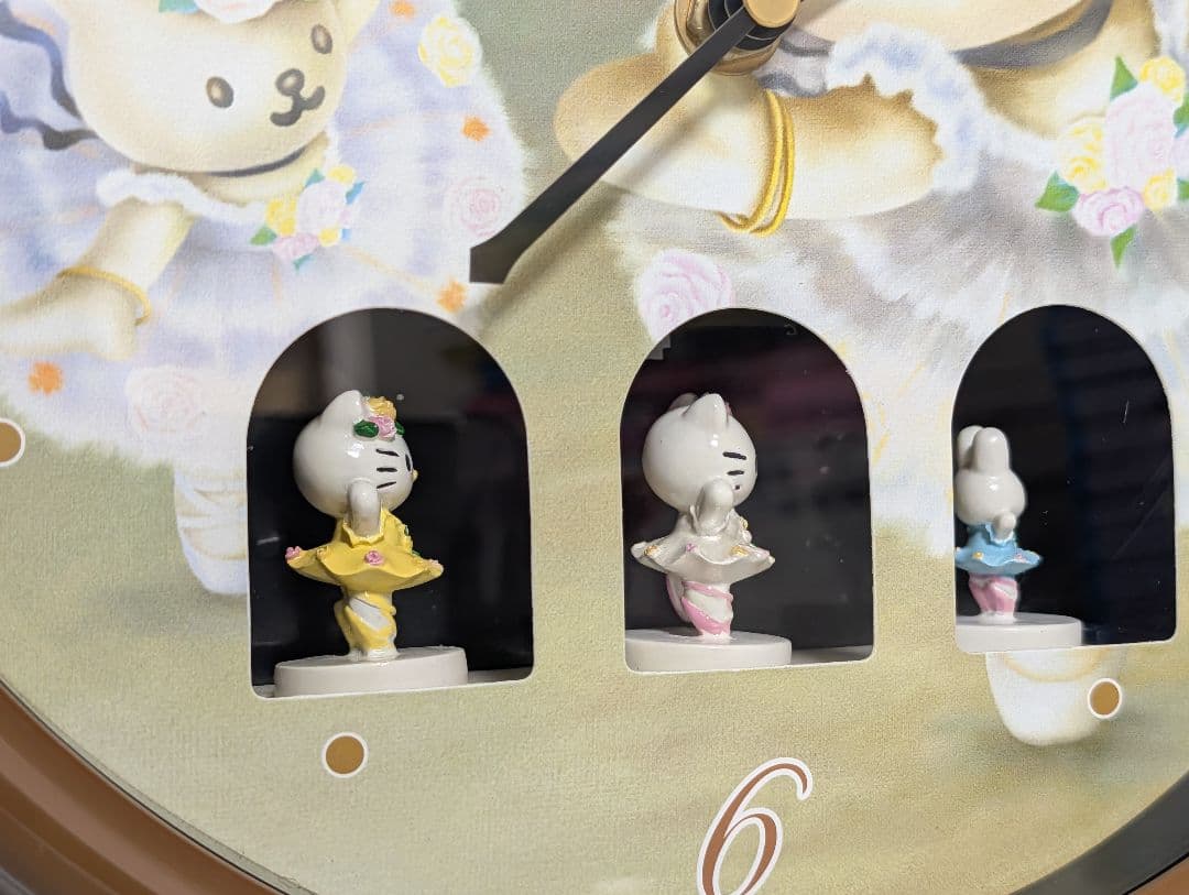 ハローキティ からくり時計 バレリーナ