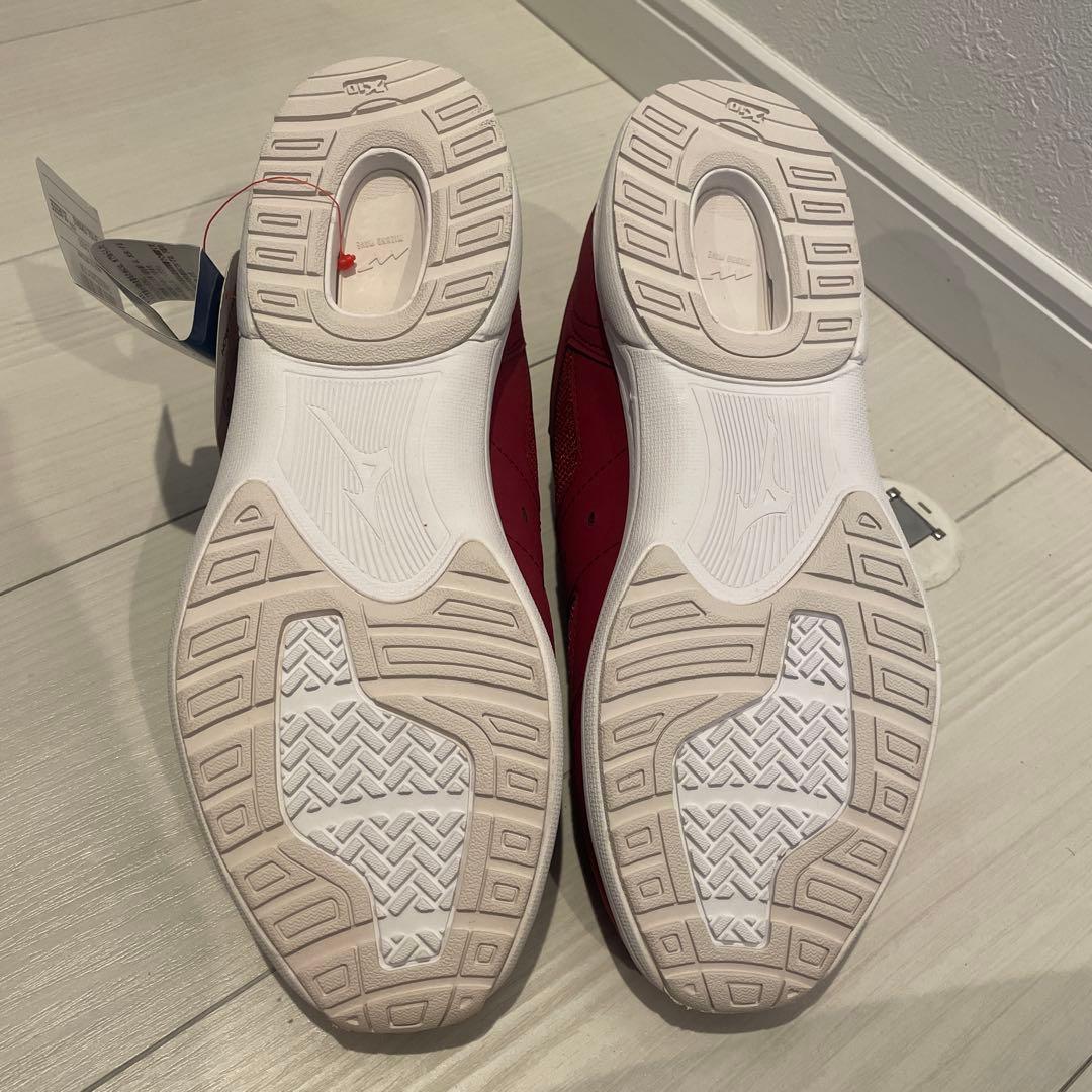 Mizuno ゴルフシューズ BOAシステム 赤