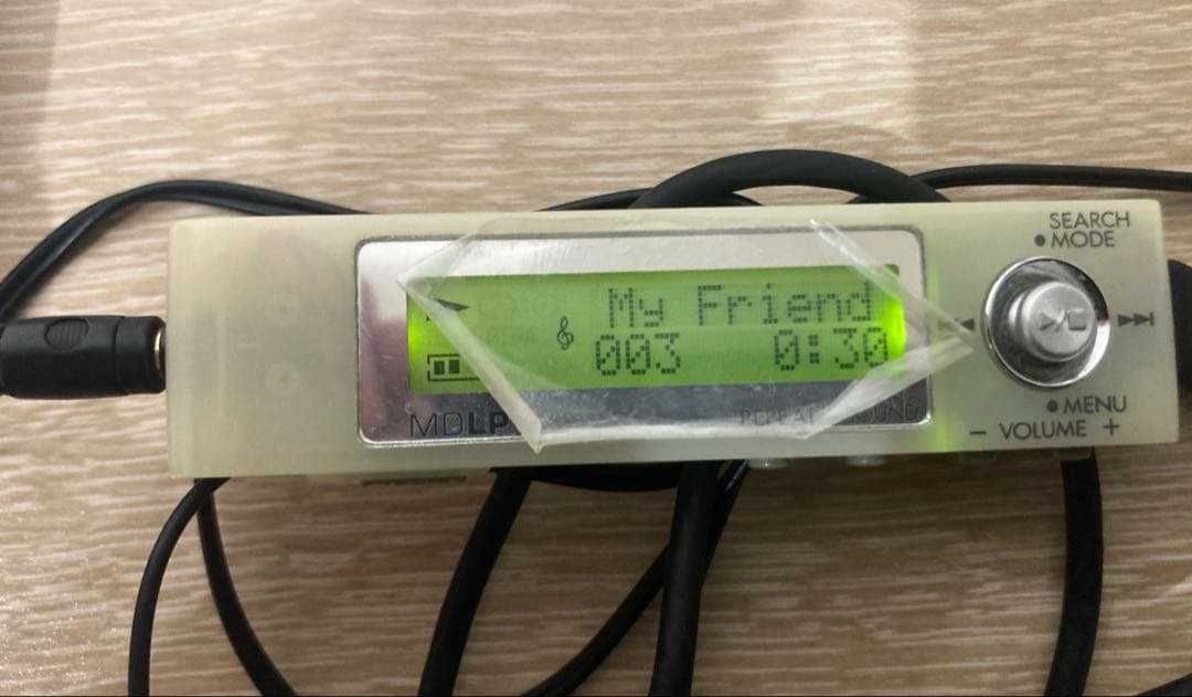 KENWOOD DMC-Q33 ポータブルMDプレーヤー