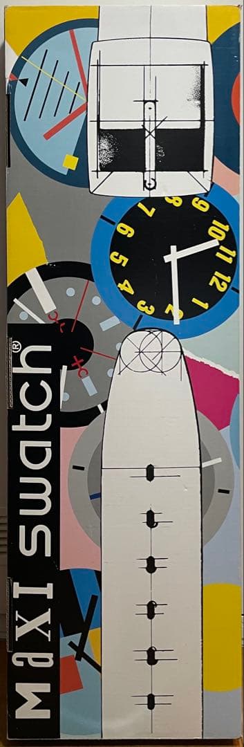 Maxi Swatch 腕時計型 掛け時計 マキシスウォッチ 特大