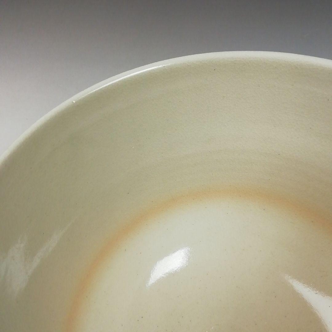 Ｗ２０２　茶碗　『熨斗梅』『平安　利斉 造』　共箱　抹茶碗　茶道具