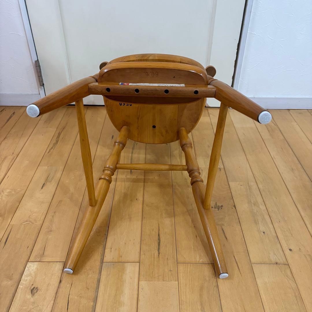 ☆ビンテージ☆ キツツキ　キッズ　ベビー　チェア　木製　ナチュラルカラー