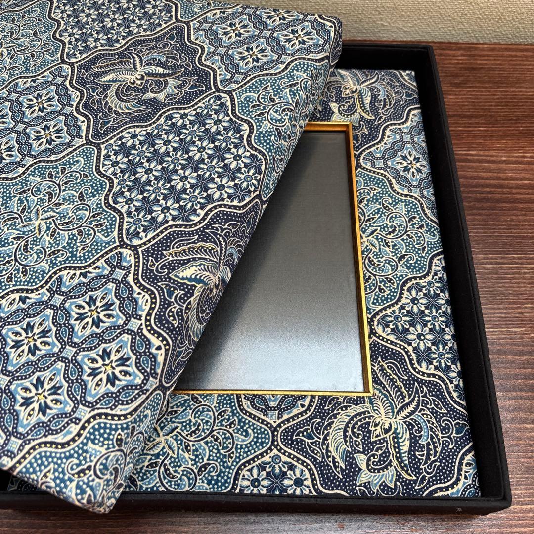 新品　フォトフレーム ８個セット　バティック　インドネシア