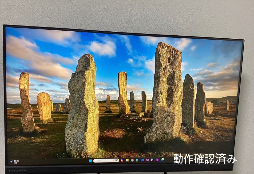 美品IODATAモニター23.8インチ2024年モデルVESA対応スタンドなし