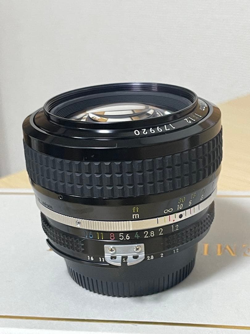 Nikon ai 50mm f1.2 レンズ