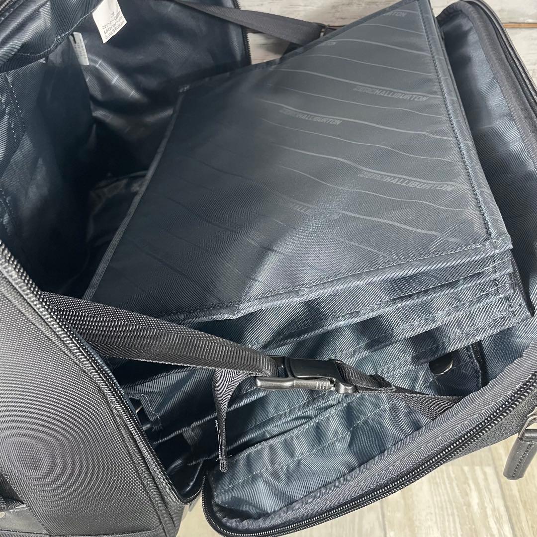 【美品】ゼロハリバートン 2WAY キャリーバッグ 機内持込 通勤 出張 4輪