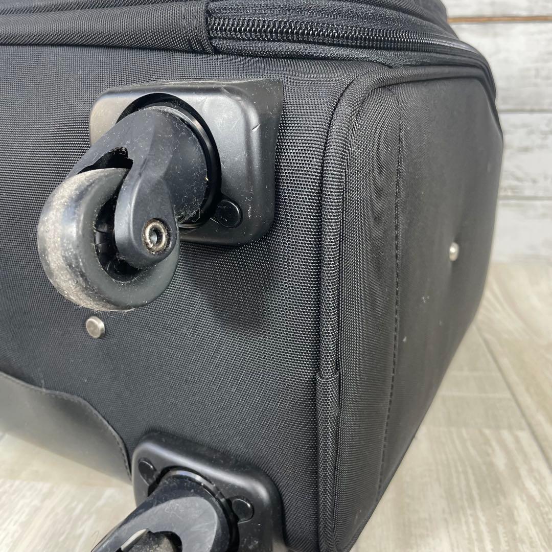 【美品】ゼロハリバートン 2WAY キャリーバッグ 機内持込 通勤 出張 4輪