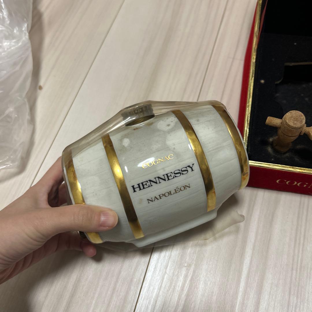 【未開栓】Hennessy ナポレオン コニャック 木製樽型