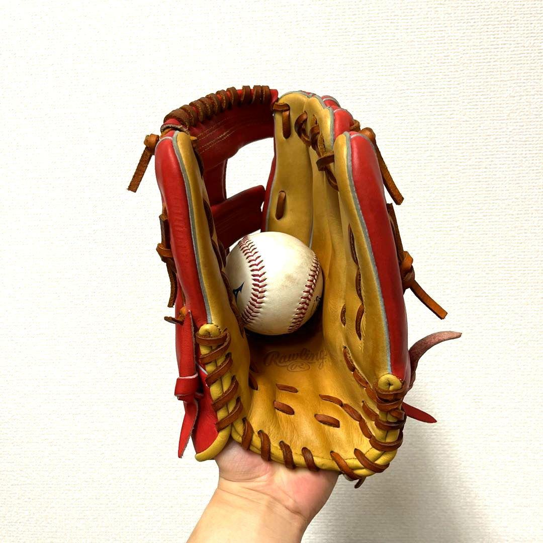 720 ローリングス 西岡モデル 極美品 即戦力 軟式 内野手用グローブ