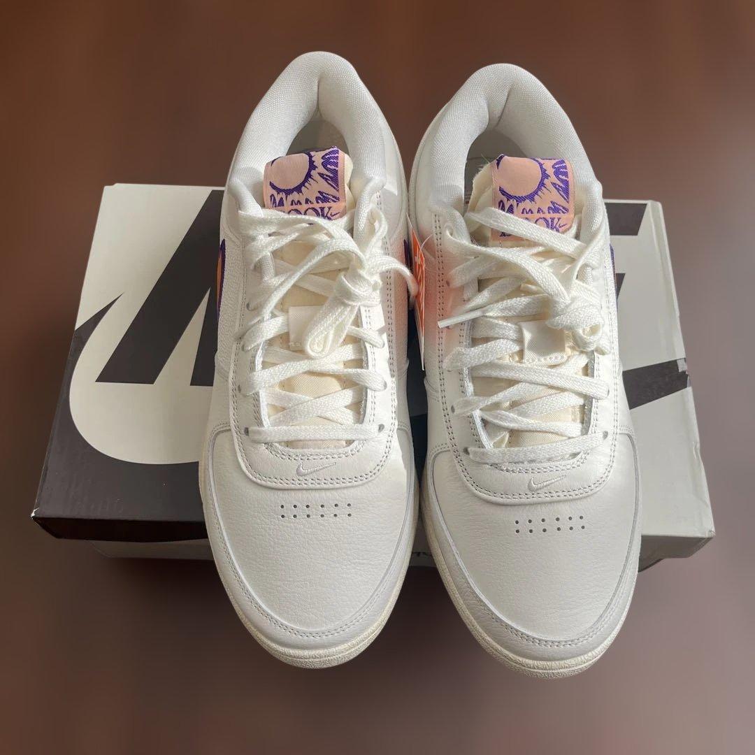 NIKE BOOK1｜SAIL/CLAY ORANGE-COURT PURPLE