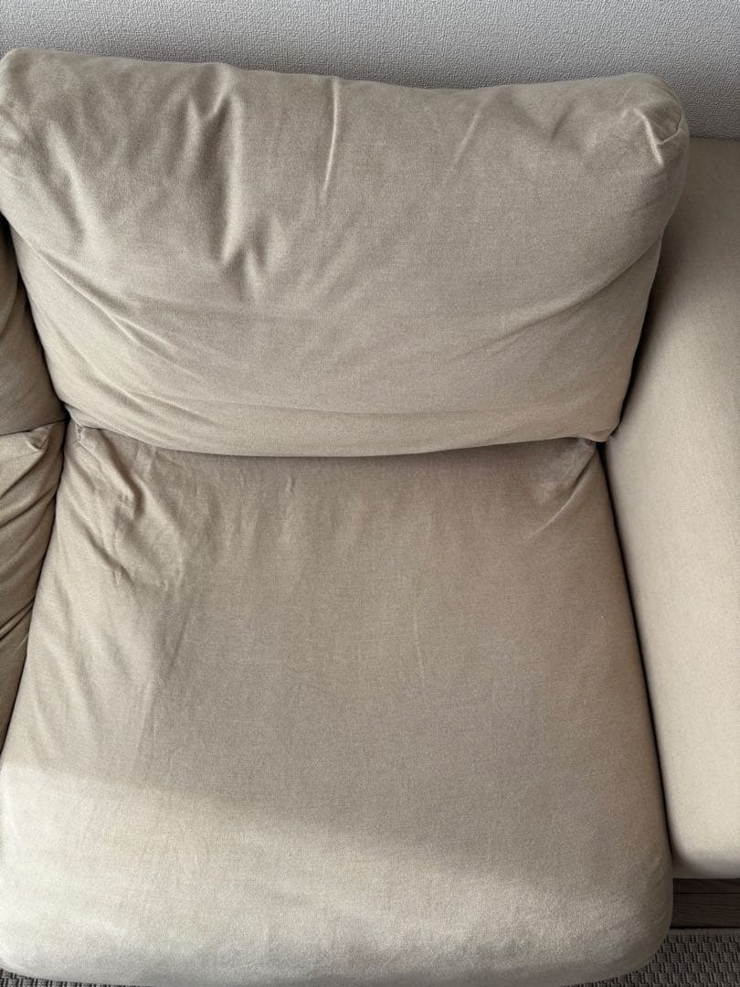 無印良品2.5シーターのソファ