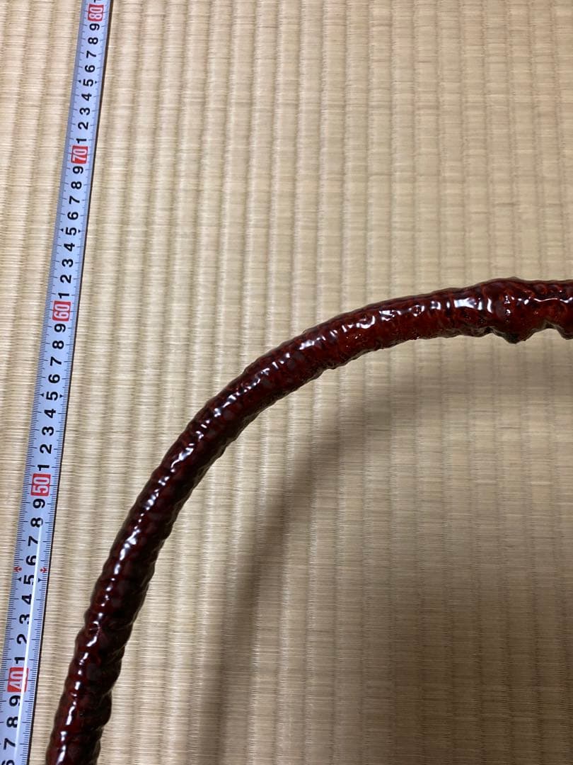 大きな籠　木曽漆器