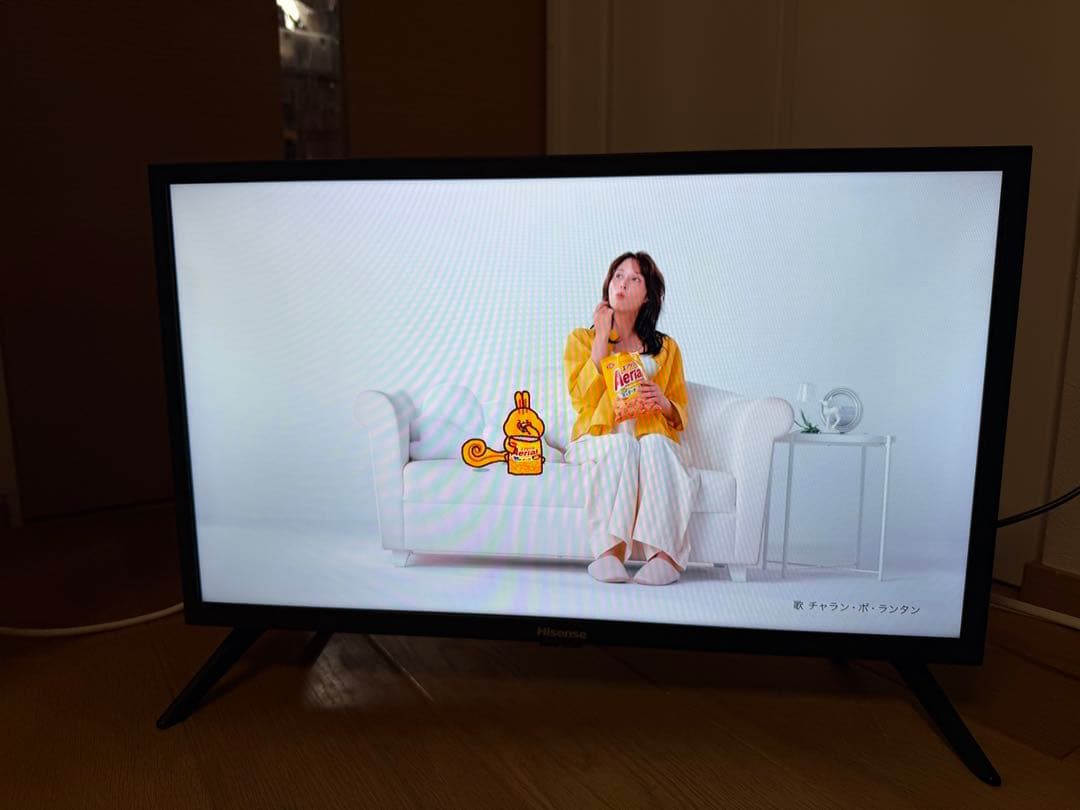 【美品】2024年製 ハイセンス 24V型 液晶テレビ 24A4N