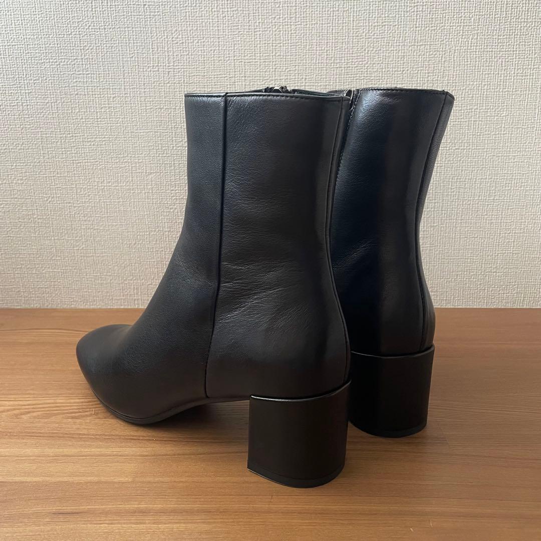 新品！FABIO RUSCONIファビオルスコーニ ショートブーツ38 ブラック