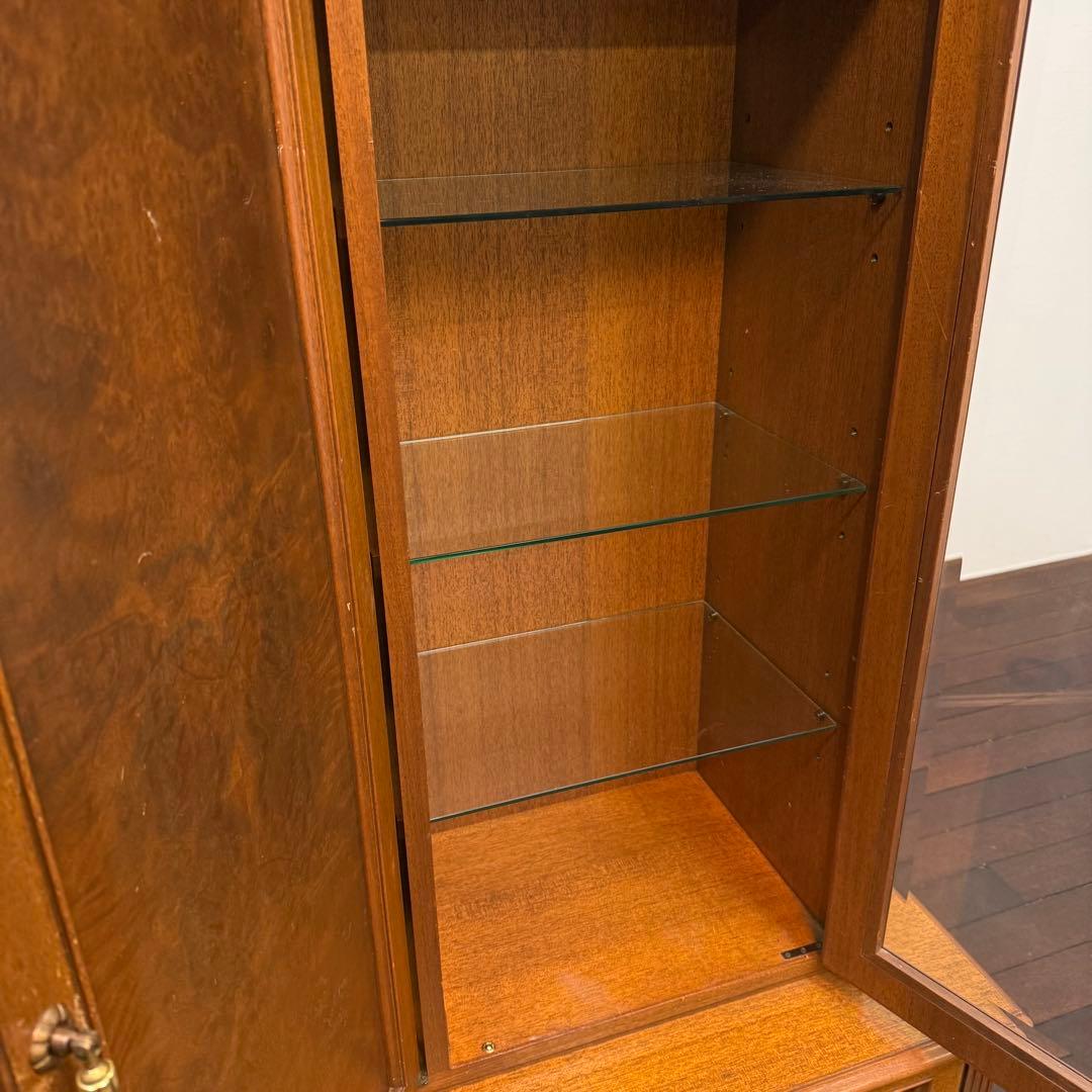 H112K21 神戸洋家具 メープル不二家 キッチンボード 食器棚