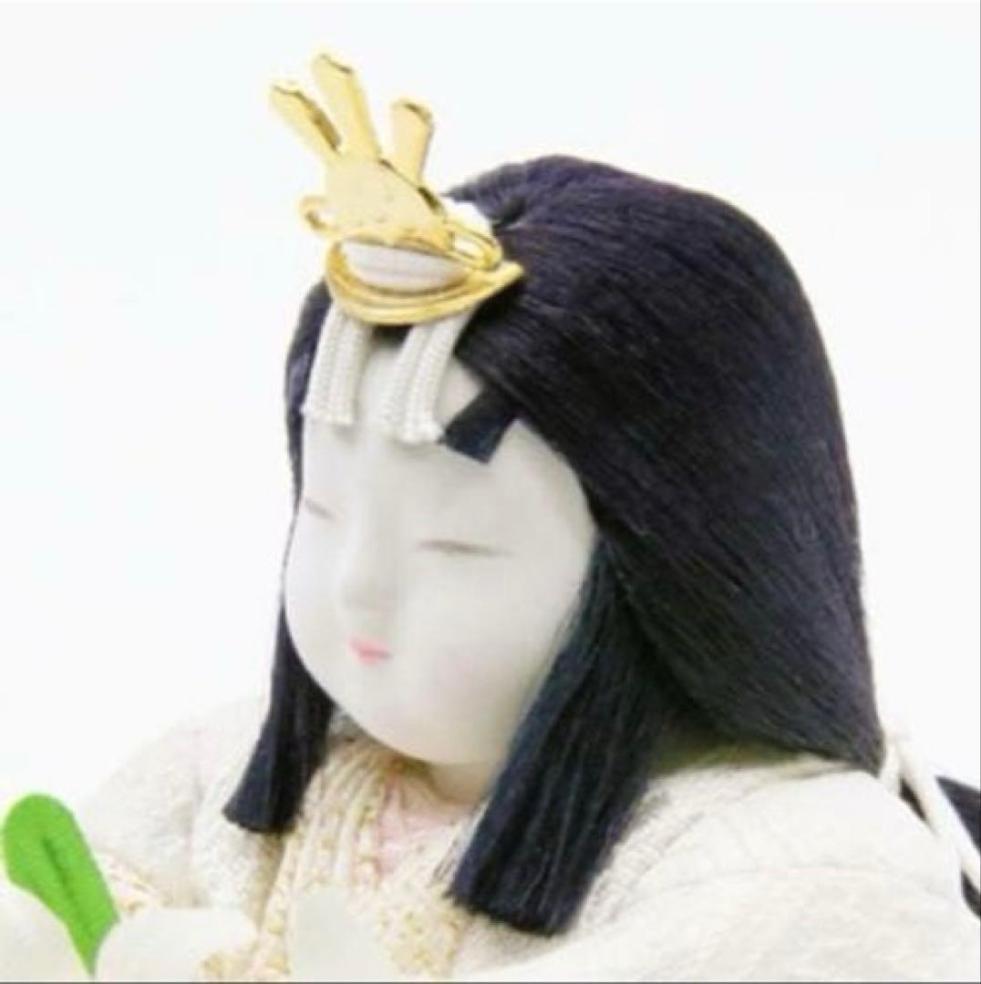 新品未使用【真多呂人形】親王飾り／カサブランカ 雛人形