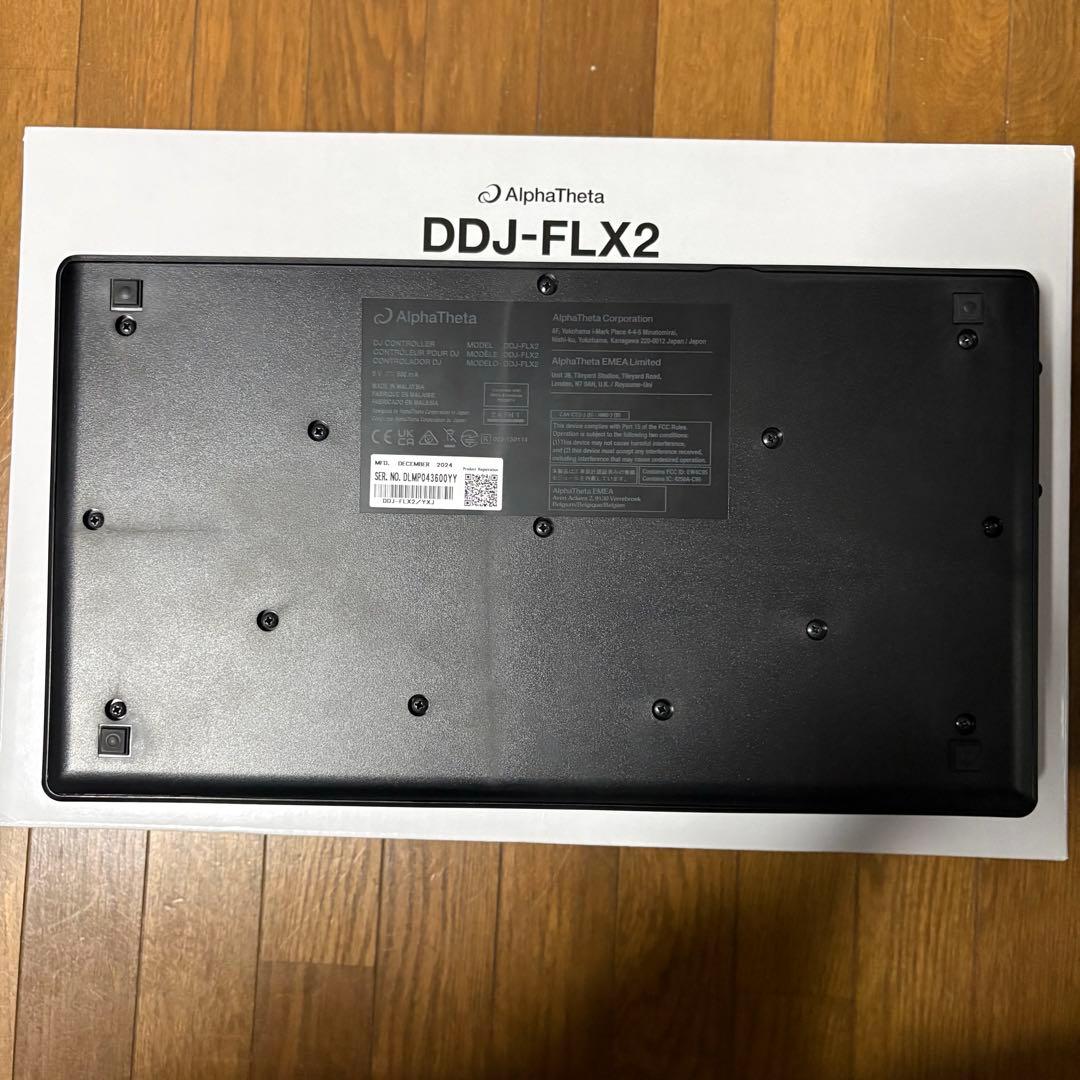 AlphaTheta コンパクト 2ch DJコントローラー ddj-flx2
