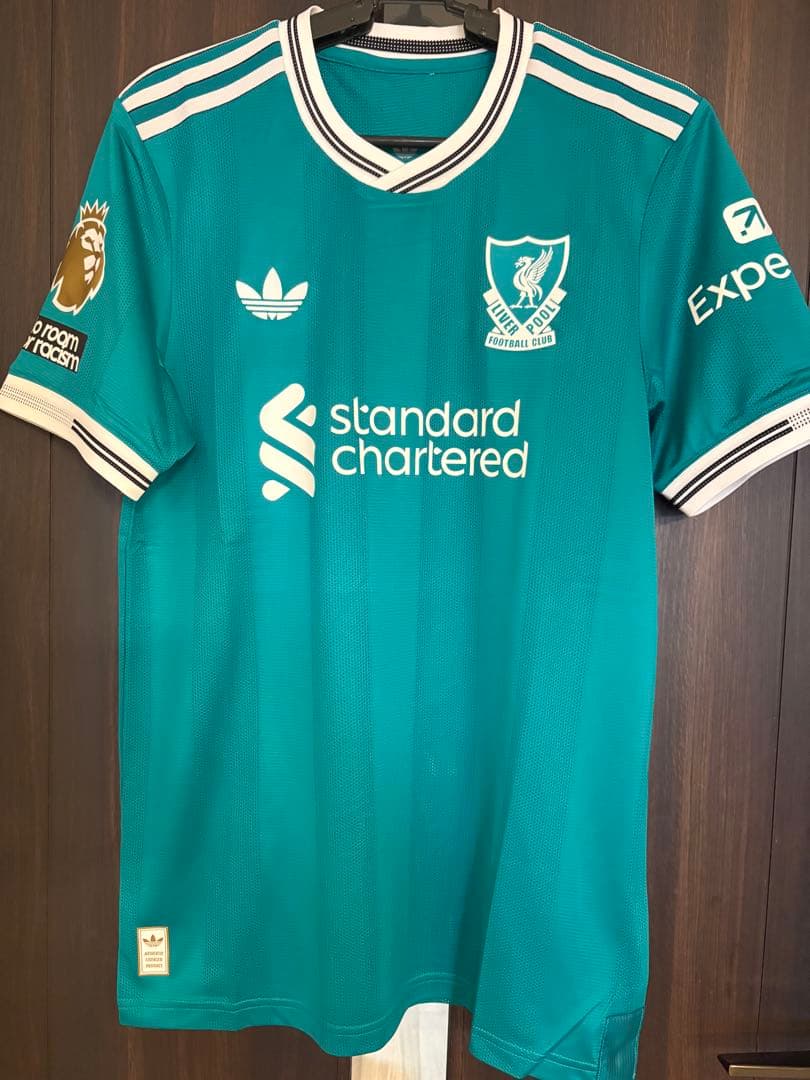 【新品未使用タグ付き】リバプール　25/26 サード　オーセンティック　イサク