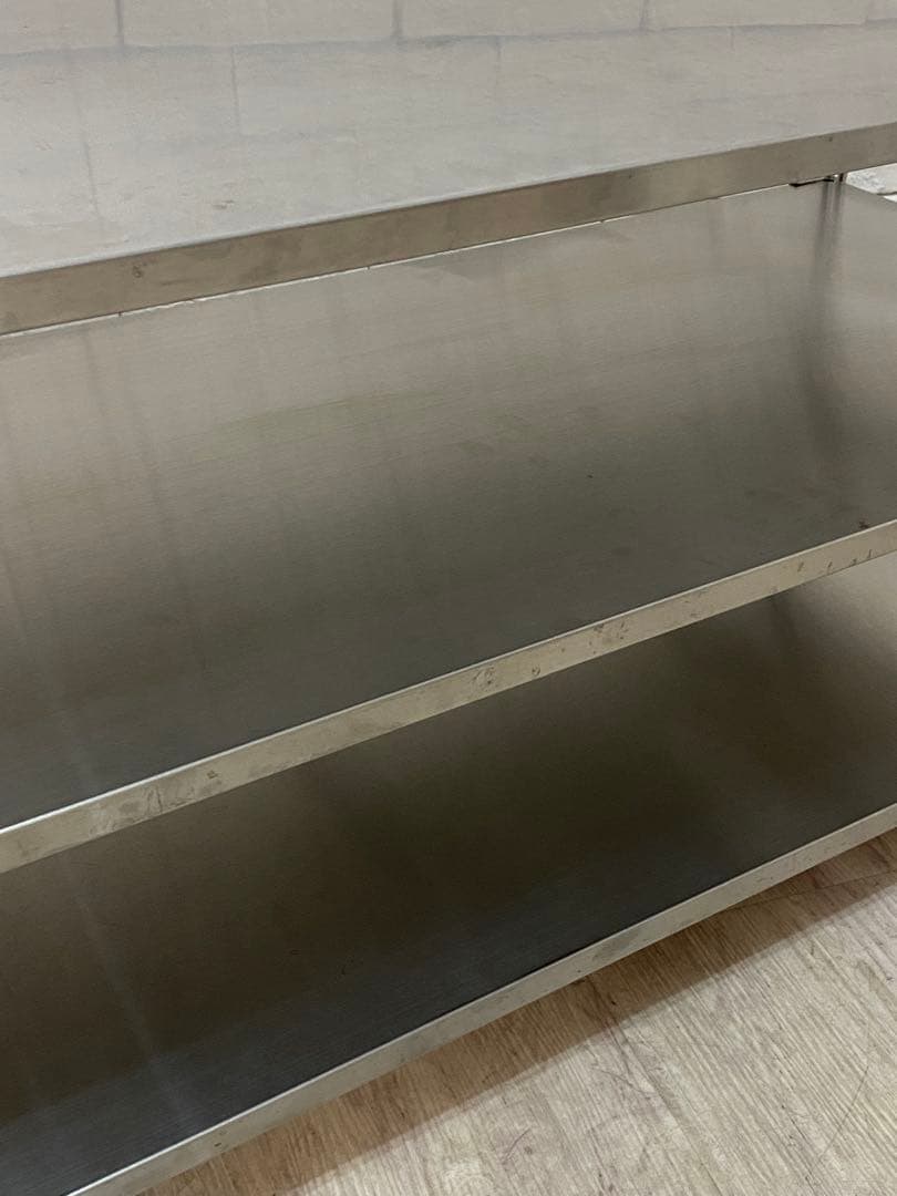 【東京都内23区配送無料】無印良品　ステンレス　棚　ラック　スチール　テレビ　本