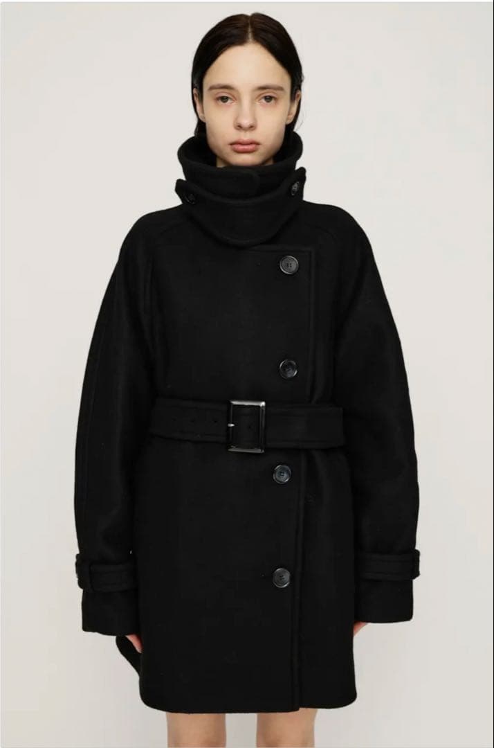 SLY STAND NECK MIDI コート ピーコート