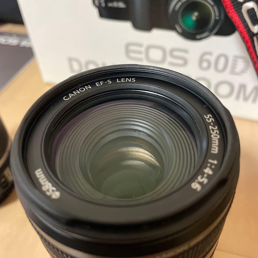 Canon EOS 60D ダブルズームキットオーバーホール済み