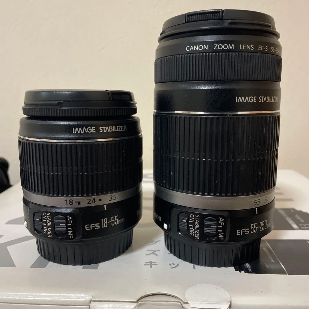 Canon EOS 60D ダブルズームキットオーバーホール済み