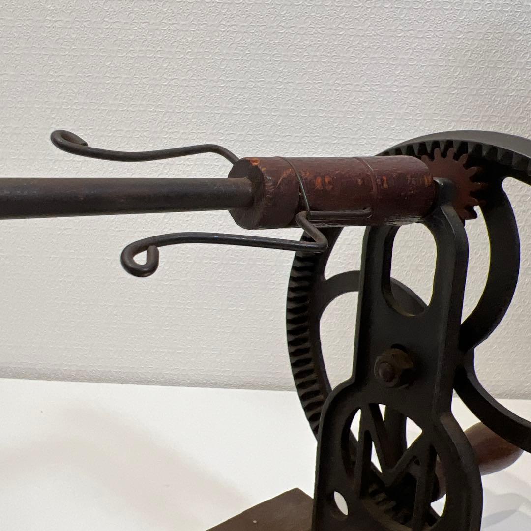 座繰り機　Mの刻印　古道具