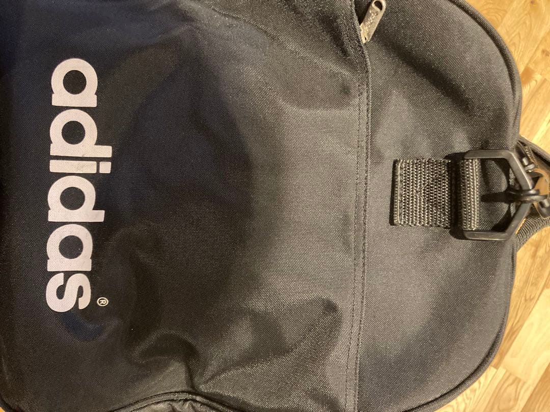 【激レア　旧ロゴ】adidas トレフォイル旧ロゴ　ボストンバッグ　アディダス