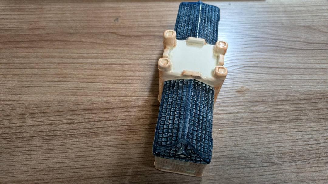 建物の形状 時計付き 置物