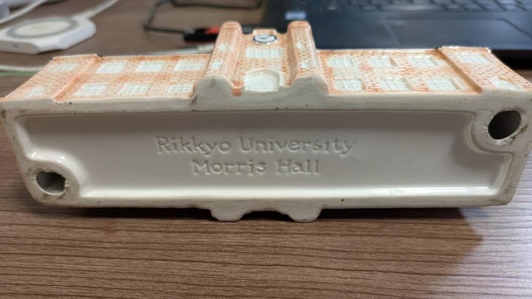 建物の形状 時計付き 置物