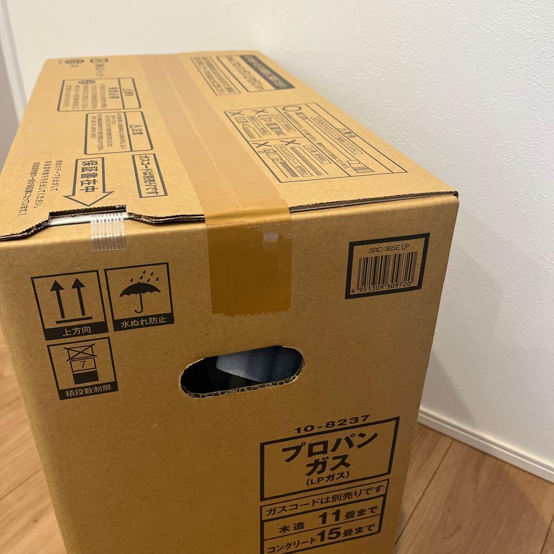 新品未使用!! リンナイ SRC-365E ガスファンヒーター (ホワイト)