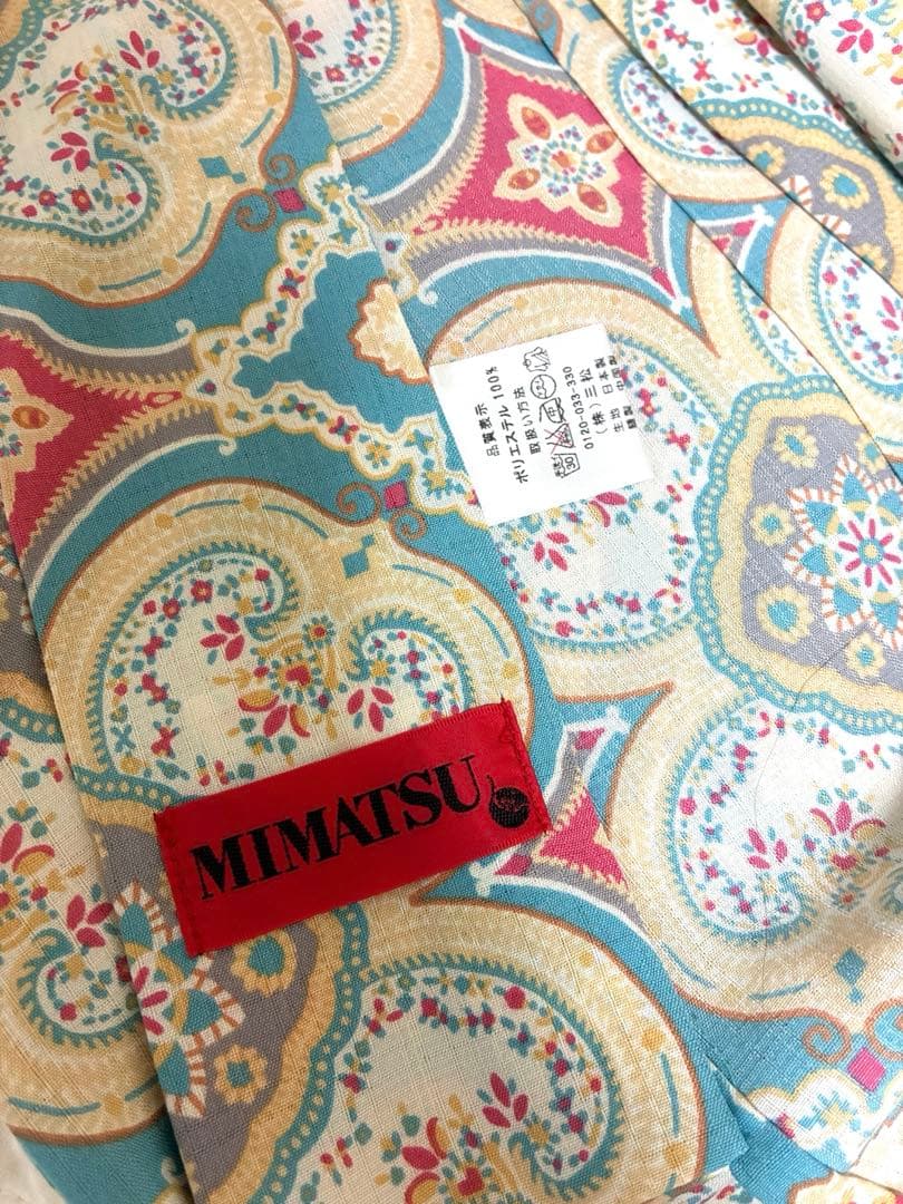 MIMATSU 三松 浴衣 モロッカン柄