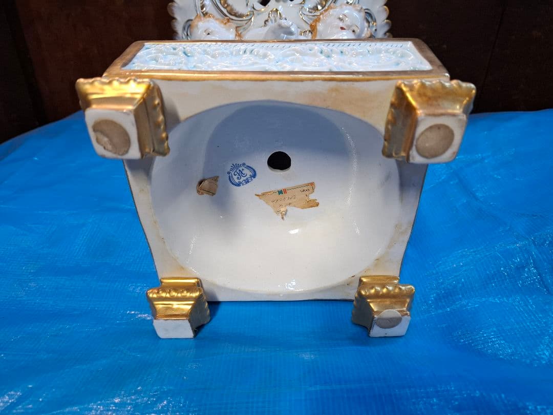 Capodimonte カポディモンテの陶器製置物 大型 天使 イタリア製