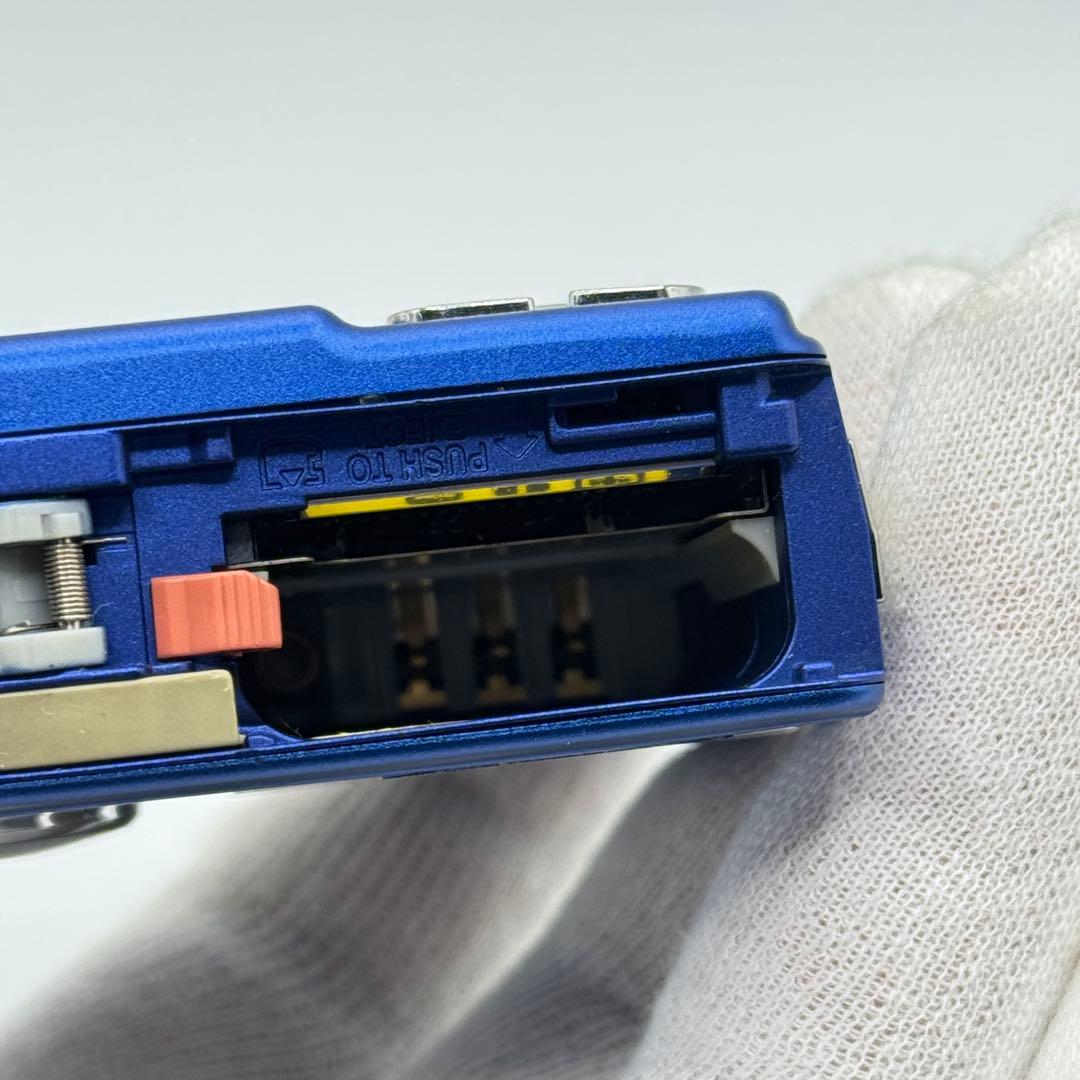 【美品 箱付】 OLYMPUS FE-370 青 オリンパス コンデジ