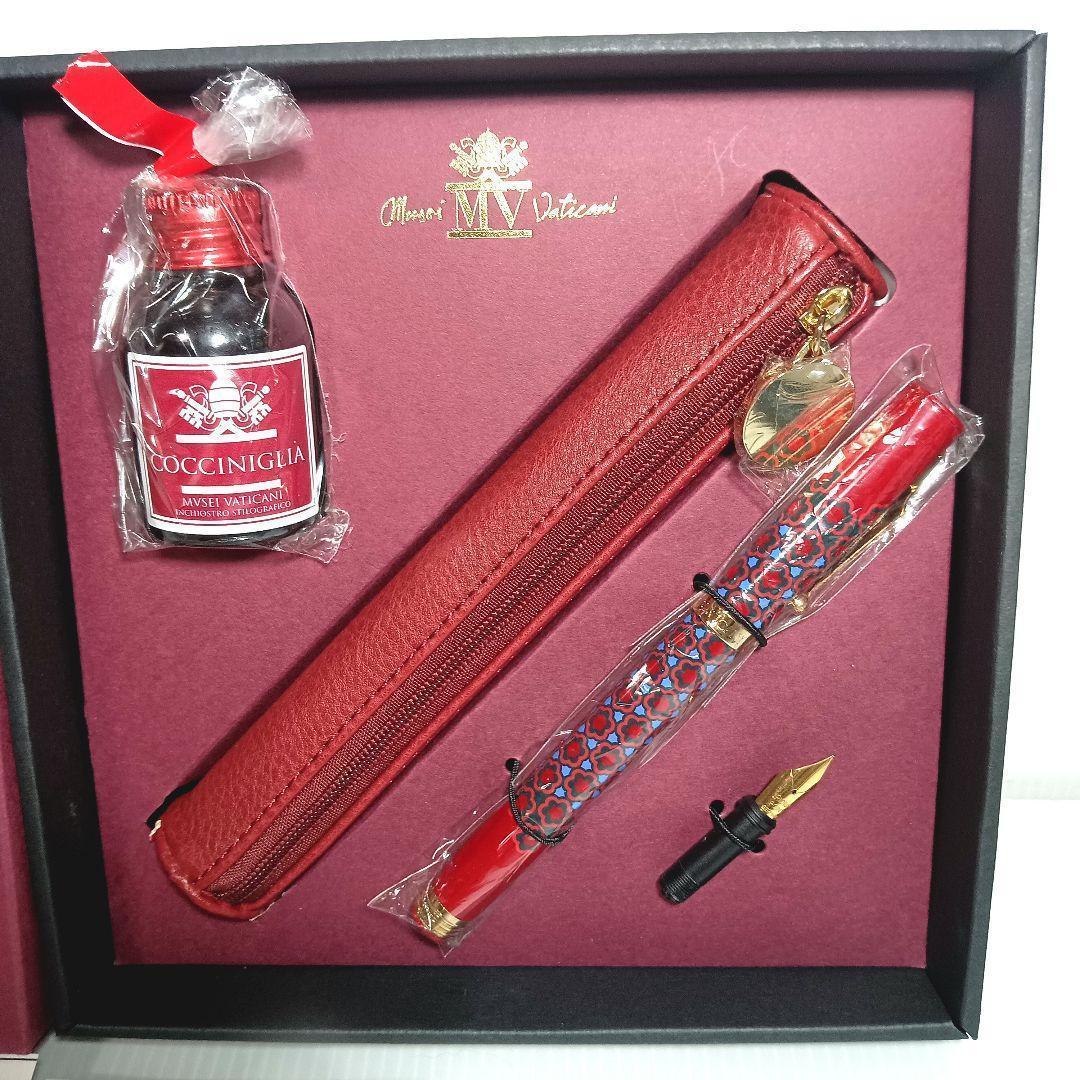 新品 未使用 CAMPO MARZIO　バチカン美術館コラボセット　万年筆