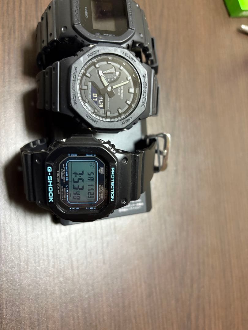 G-SHOCK デジタル腕時計 3点セット