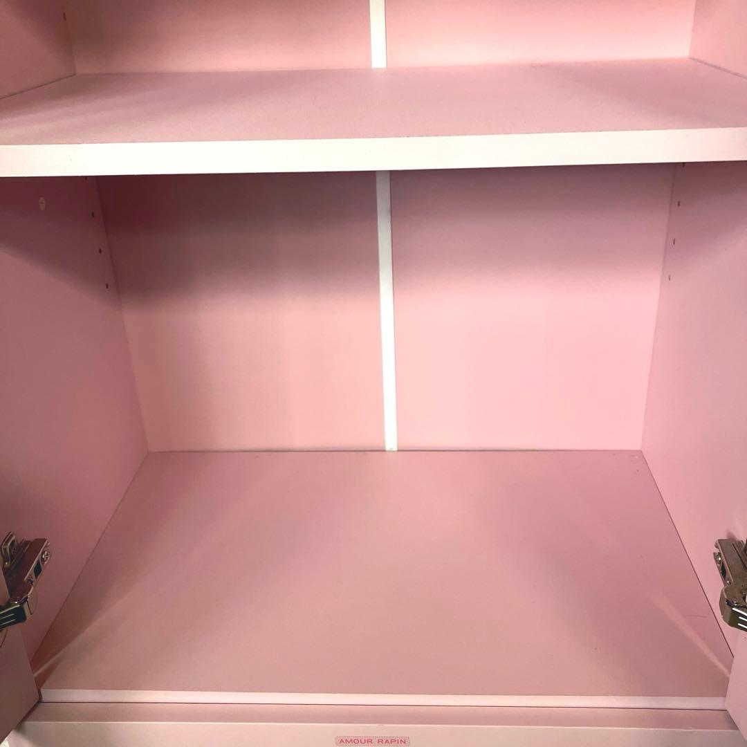 昭和レトロ レトロポップ 飾り棚 食器棚 チェスト キャビネット 脚付 内藤ルネ