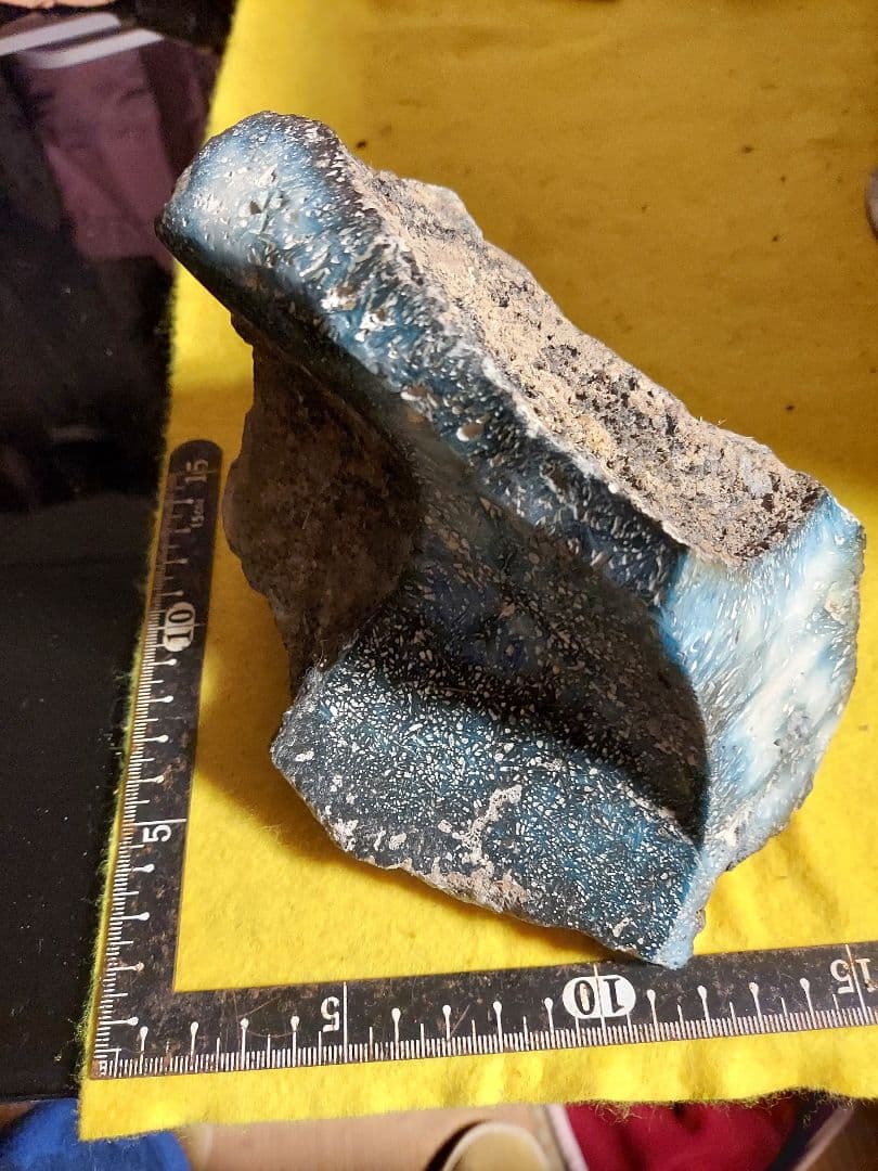 ド迫力！ブルーアイス グレイシアライト ナカウライト原石1,7kg超え巨石 67