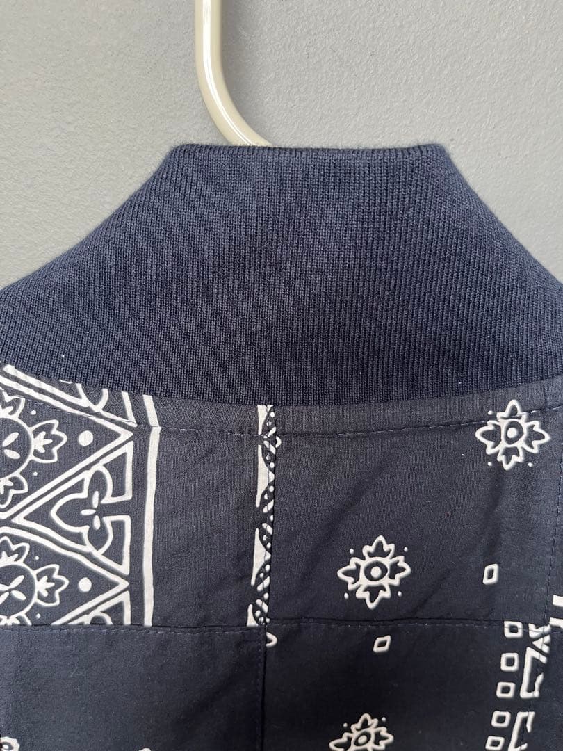 Stussy パッチワークベスト リバーシブル